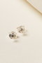 Heliophilia Silver Pendientes de Plata de Ley 925
